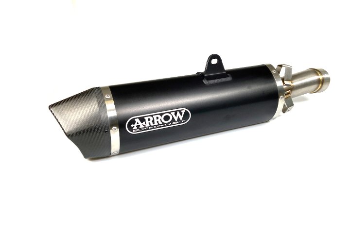 ARROW Auspuff RACE TECH für BMW R1200RT 2014-16 aus Aluminium, schwarz