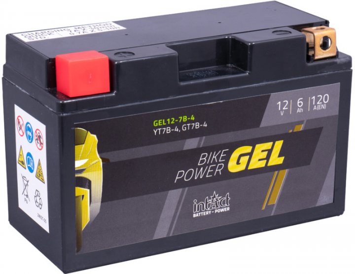 Intact GEL Batterie YT7B-4 / GT7B-4 New People S T3