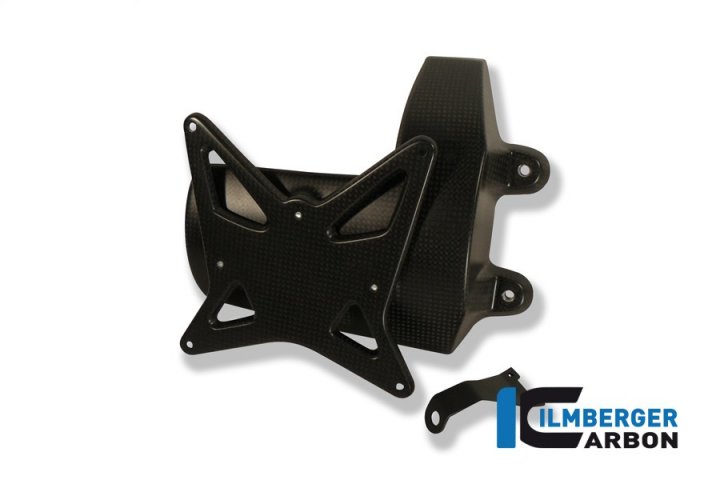 Ilmberger Carbon Kennzeichenträger incl. Kettenschutz, Carbon für Diavel 1200 G1