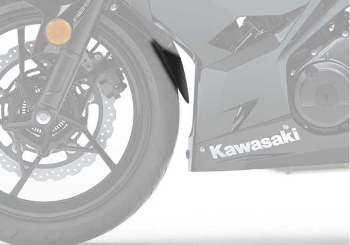 BODYSTYLE KotflÃ¼gelverlÃ¤ngerung vorne fÃ¼r Ninja 400 EX400G für Ninja 400 EX400G