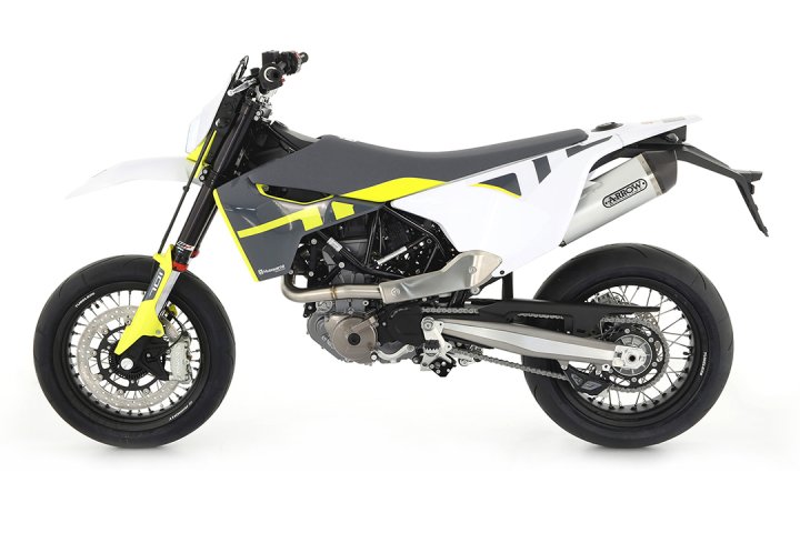 ARROW Auspuff RACE-TECH Aluminium für KTM 690 SMC R / Enduro R und GASGAS SM 700 / ES 700
