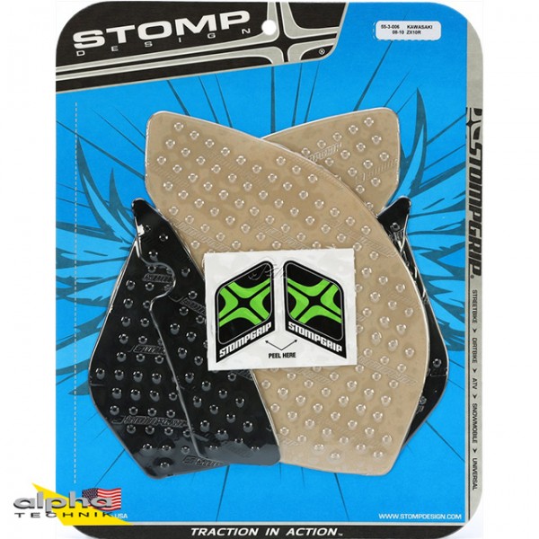 Stompgrip klar, Kawasaki ZX10R, 2008-10 ZX10R Ninja ZXT00F