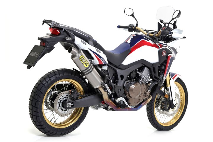 ARROW Auspuff MAXI RACE TECH für Honda CRF1000L Africa Twin 2016- aus Titan