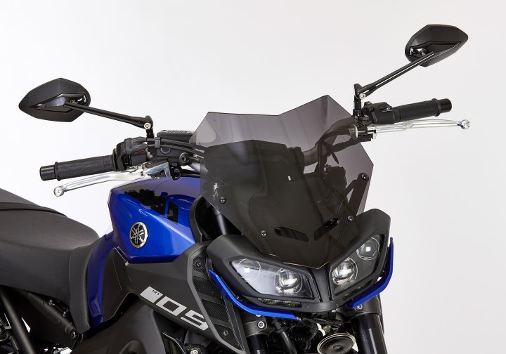 ERMAX Naked-Bike-Scheibe fÃ¼r MT-09 / SP RN43 für MT-09 / SP RN43
