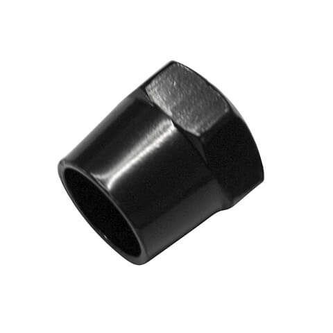 - Kein Hersteller - Spiegelmutter 17 mm, schwarz, M10 x 1.25 RH für