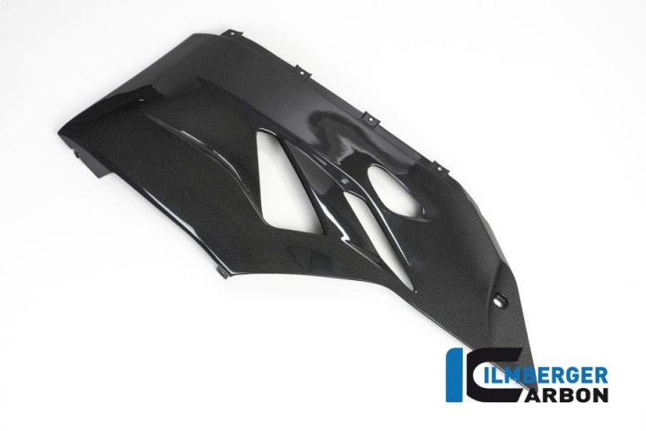 Ilmberger Carbon Verkleidungsunterteil links glanz, Carbon für Panigale 1299 H9