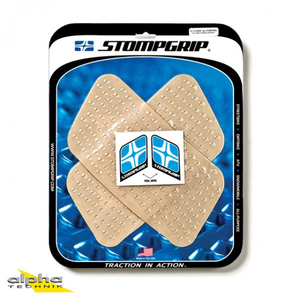 Stompgrip Universal Rechteck Pad klar ST1300 Pan European SC51