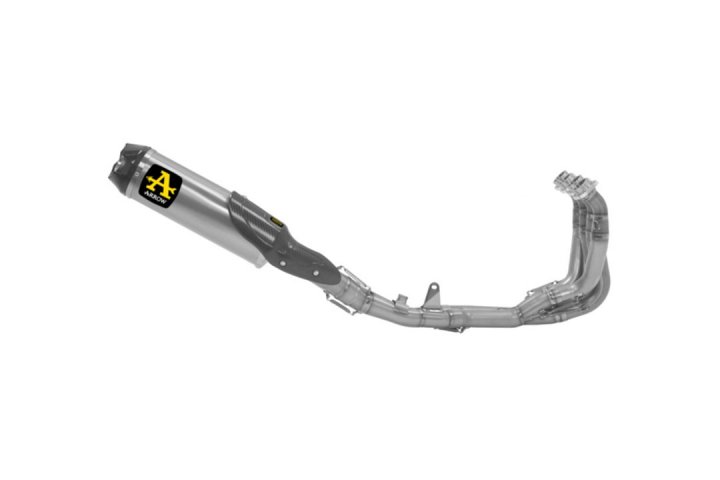 ARROW COMPETITION "WSS REPLICA" Komplettanlage für Yamaha YZF-R6 Modelljahr 2017-2021