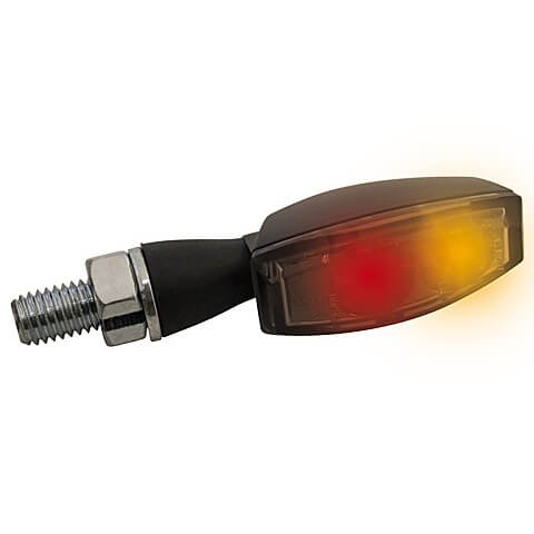 HIGHSIDER LED Rück-, Bremslicht, Blinker Einheit BLAZE, schwarz, getönt für