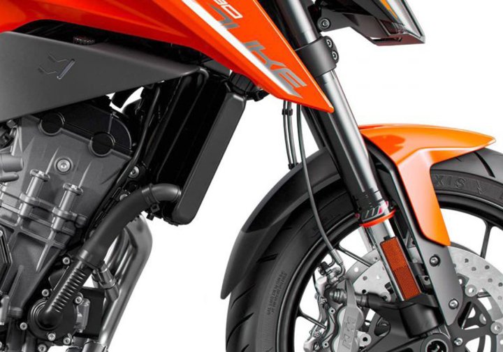 BODYSTYLE KotflÃ¼gelverlÃ¤ngerung vorne fÃ¼r 790 Duke KTM 790 Duke für 790 Duke KTM 790 Duke