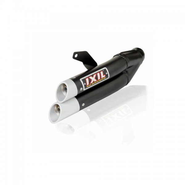 IXIL Hyperlow black XL Edelstahl-Endtopf für Honda CBR 500 R / CB 500 F, 19- (PC62,PC63) (Euro4+Euro