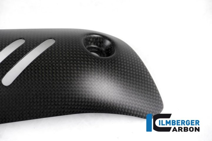 Ilmberger Carbon Auspuffhitzeschutz am Krümmer matt für Monster 1200S MA