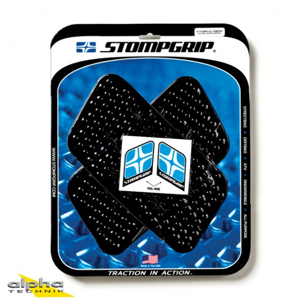 Stompgrip Universal Rechteck Pad schwarz ST1300 Pan European SC51