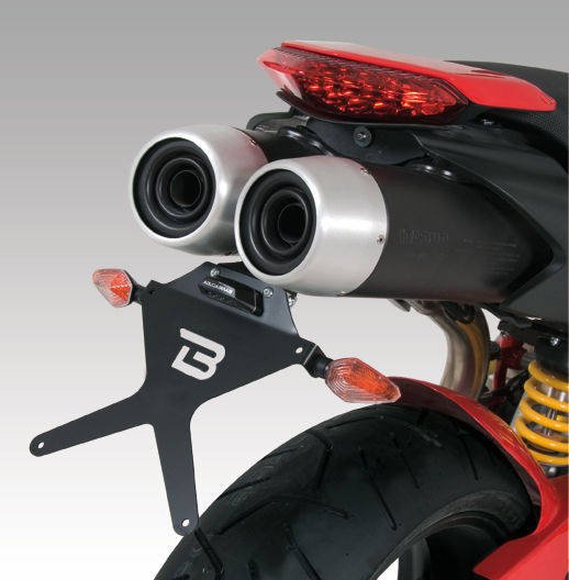 Kennzeichenhalter Ducati HyperMotard 796/1100 Hypermotard 796 B1