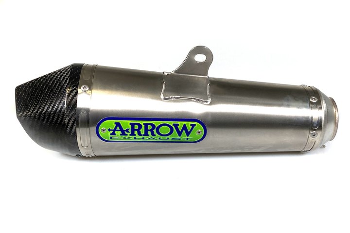 ARROW Auspuff X-KONE für Yamaha XJR1300 2007-2016, Edelstahl (Nur mit ARROW Zwischenrohr)
