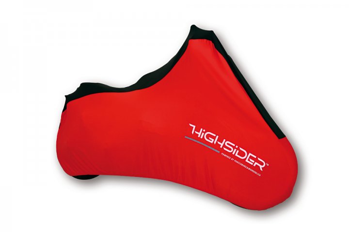 HIGHSIDER Indoor-Abdeckplane, Spandex, XL, rot 865 Bonneville CB 1000 R FZ 8 N GSF 650 SA Bandit ER