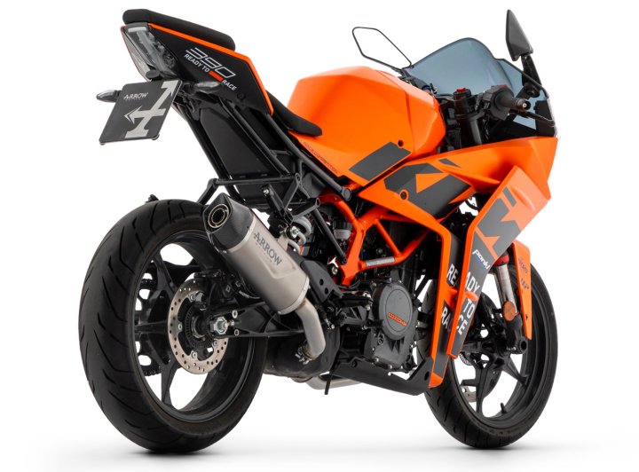 ARROW Auspuff INDY RACE EVO Titan für KTM RC 390 Modelljahr 2022-