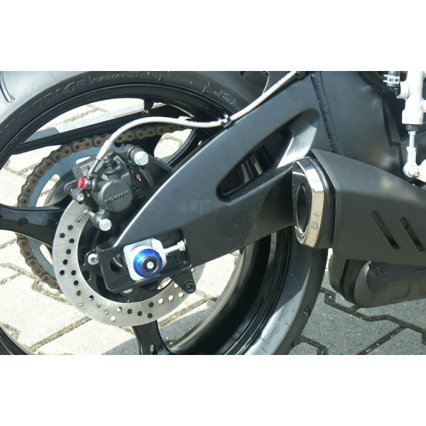 LSL Achs Balls Classic, für diverse Suzuki, blau, Hinterachse