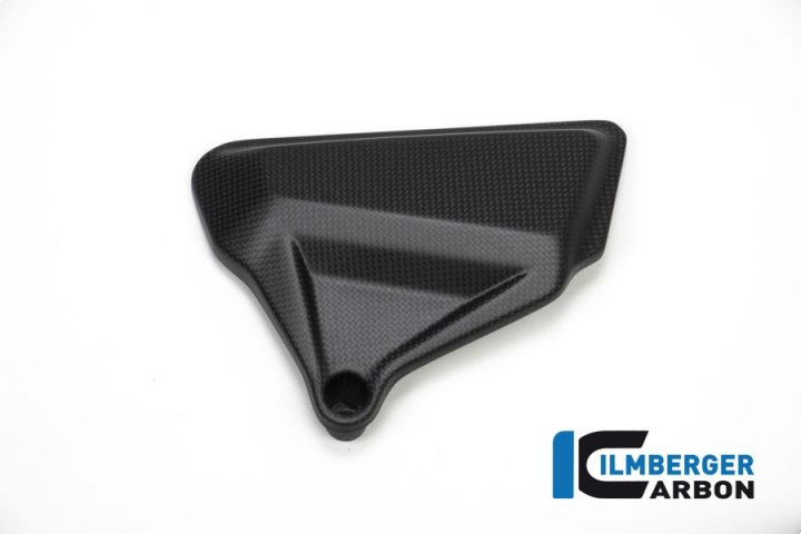Ilmberger Carbon Abdeckung unterm Rahmen rechts matt für XDiavel GA