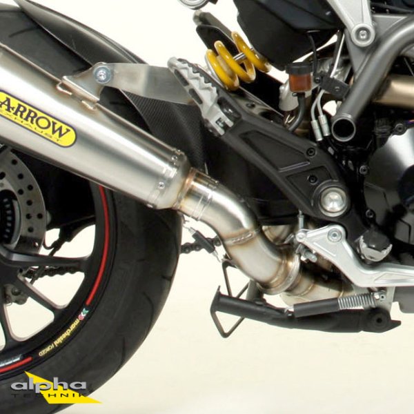 ARROW Racing-Zwischenrohr für Ducati Hypermotard 821 2013-2015 / Hypermotard 821 SP 2013-2015 / Hype