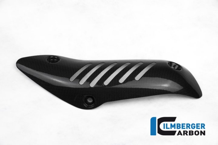 Ilmberger Carbon Auspuffhitzeschutz am Krümmer glanz für Monster 1200S MA