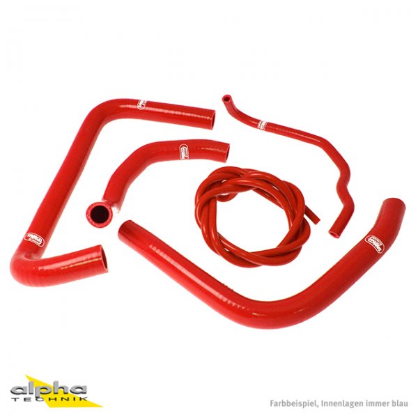 SAMCO Siliconschlauch Kit rot für Honda CBR900RR, SC28 für CBR900RR Fireblade SC28