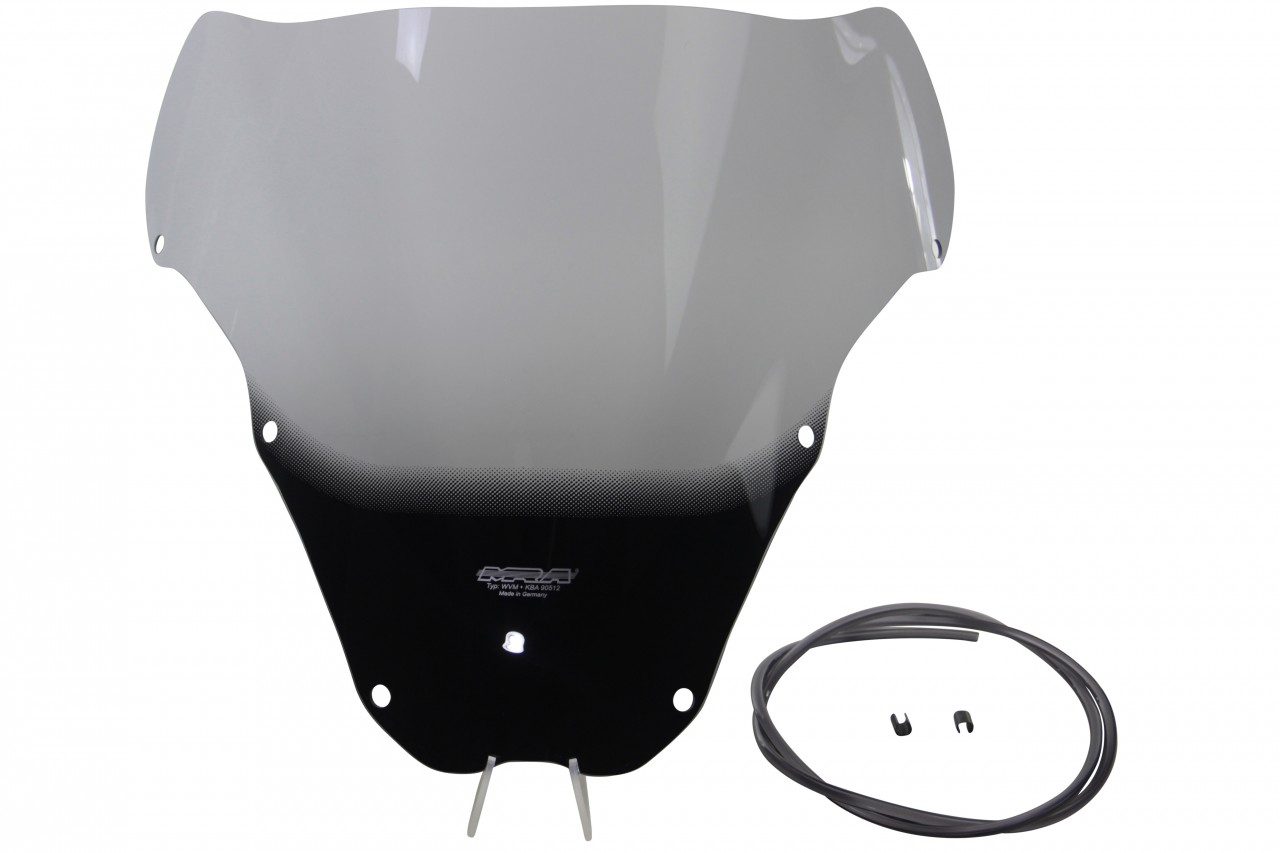 MRA Racingscheibe R Rauchgrau Für Honda CBR 900 RR SC44 – 345 Mm Lang, 410 Mm Breit, Mit ABE