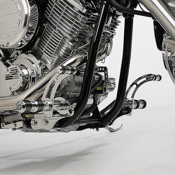 FALCON Round Style FuÃŸrastenanlage fÃ¼r XVS1100 Drag Star VP05 für XVS1100 Drag Star VP05