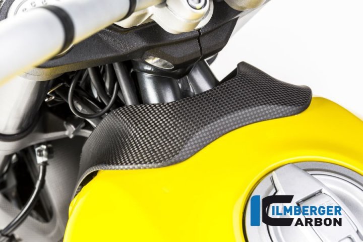 Ilmberger Carbon Obere Tankabdeckung matt für Scrambler 800 Classic KC