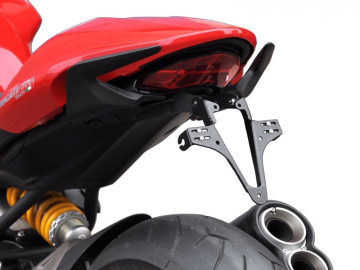 ZIEGER Kennzeichenhalter Ducati Monster 821 BJ 2014-17 für Monster 821