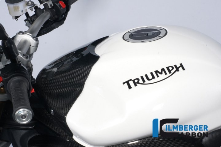 Ilmberger Carbon Tankabdeckung oben, Carbon für Speed Triple 1050i 515NJ