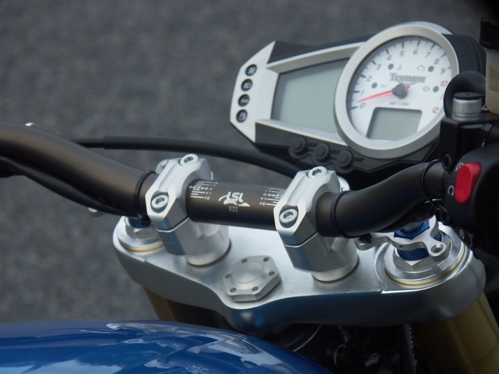 LSL X-Bar Alu-Lenker Superbike X01, 1 1/8 Zoll, schwarz perlgestrahl