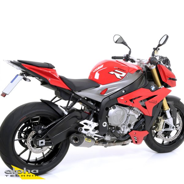 ARROW komplette Auspuffanlage FULL TITANIUM WORKS COMPETITION für BMW S1000R, Modelljahr 2014-2016