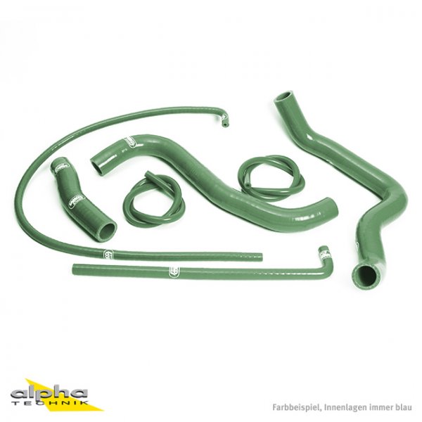 SAMCO Siliconschlauch Kit british racing green f. Suzuki GSXR1000, WVCL für GSX-R1000 WVCL