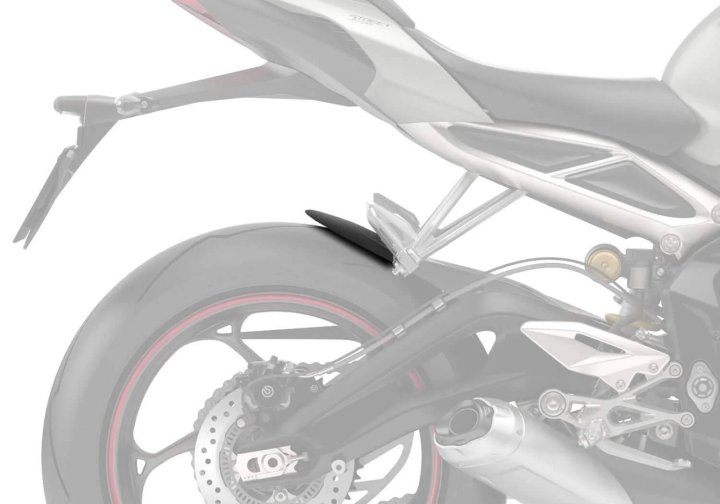 BODYSTYLE HinterradabdeckungsverlÃ¤ngerung fÃ¼r Street Triple R HD01 für Street Triple R HD01