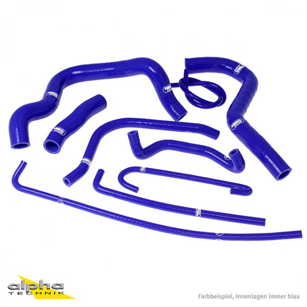 SAMCO Siliconschlauch Kit blau f Suzuki GSXR600, GSXR750 für GSX-R600 WVB2