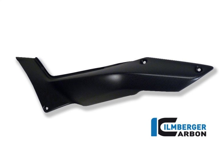 Ilmberger Carbon Seitendeckel unterm Sitz links, Carbon für Multistrada 1200 A3
