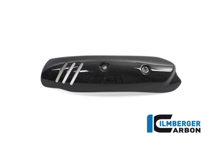 Ilmberger Carbon Auspuffhitzeschutz am Krümmer gross glanz für Scrambler 800 Full Throttle K1