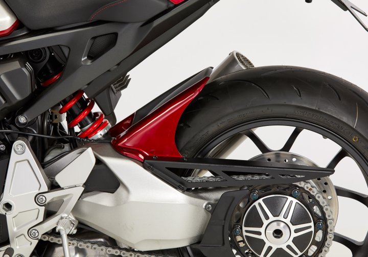 BODYSTYLE Hinterradabdeckung mit Alu-Kettenschutz fÃ¼r CB1000R SC80 für CB1000R SC80