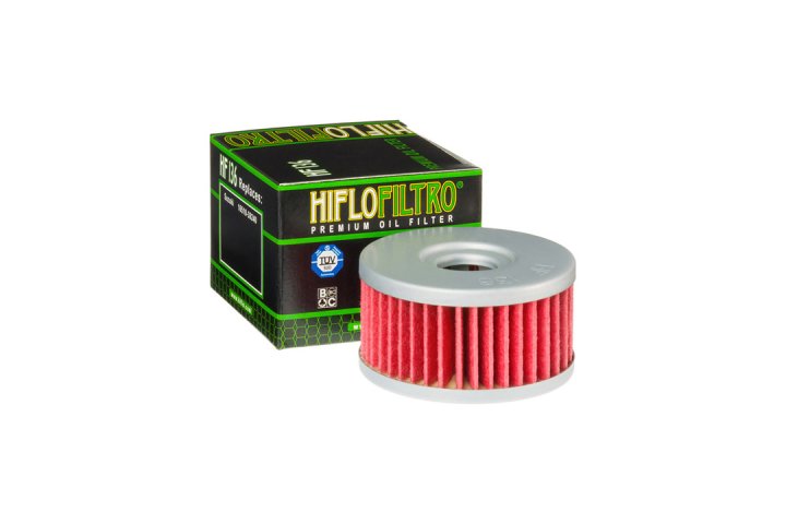 HIFLO Filter Ölfilter HF136, YAMAHA SUZUKI/u.a. VL250 Intruder A5 M4