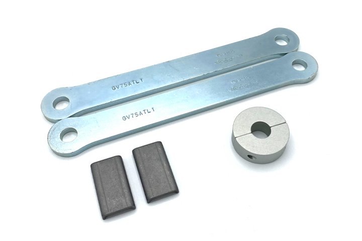 alpha Technik Tieferlegungssatz 35mm für Suzuki GSF1200 Bandit; Typ GV75A; Modelljahr 1996-