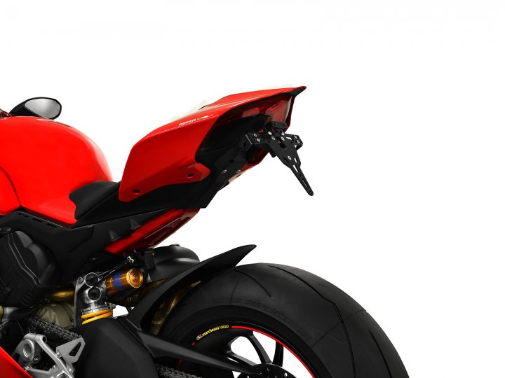 ZIEGER Kennzeichenhalter Ducati Panigale V4 BJ 2018-22 für Panigale V2