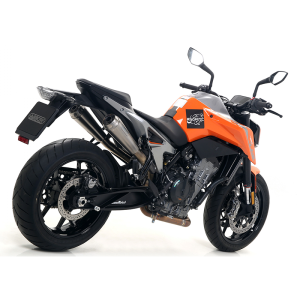 ARROW Auspuff PRO-RACE für KTM 790 Duke / 890 Duke 2018-, Edelstahl