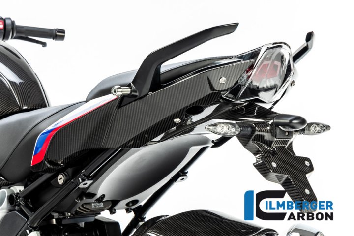 Seitendeckel am Sitz links, Carbon für BMW R 1250 R (LC) 2019