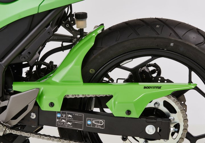 BODYSTYLE Hinterradabdeckung fÃ¼r Ninja 300 EX300A für Ninja 300 EX300A