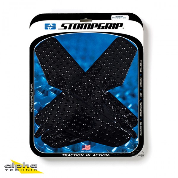 Stompgrip schwarz, Kawasaki Versys 1000, 2015-18 Versys 1000 LZT00B