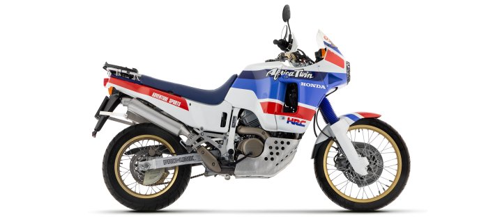 ARROW Auspuff PARIS-DAKAR für Honda XRV650 Africa Twin 1988-1989, Edelstahl