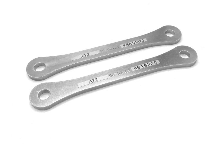 alpha Technik Tieferlegungssatz 30mm für Triumph Tiger 800; Typ A08; Modelljahr 2013-