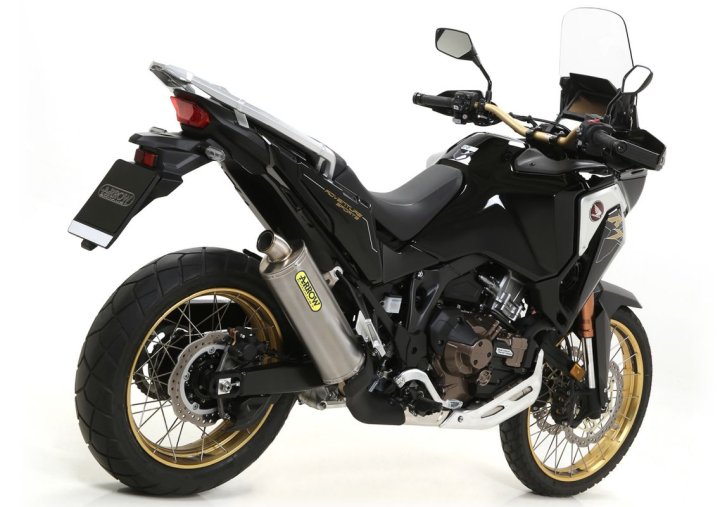 ARROW Auspuff MAXI RACE-TECH für Honda CRF1100L Africa Twin 2020-, aus Titan