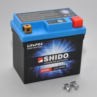 SHIDO Lithium-Batterie LTZ8V Li CB500X PC64 YZF-R3 RH12